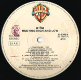 a-ha : Hunting High And Low (LP, Album)