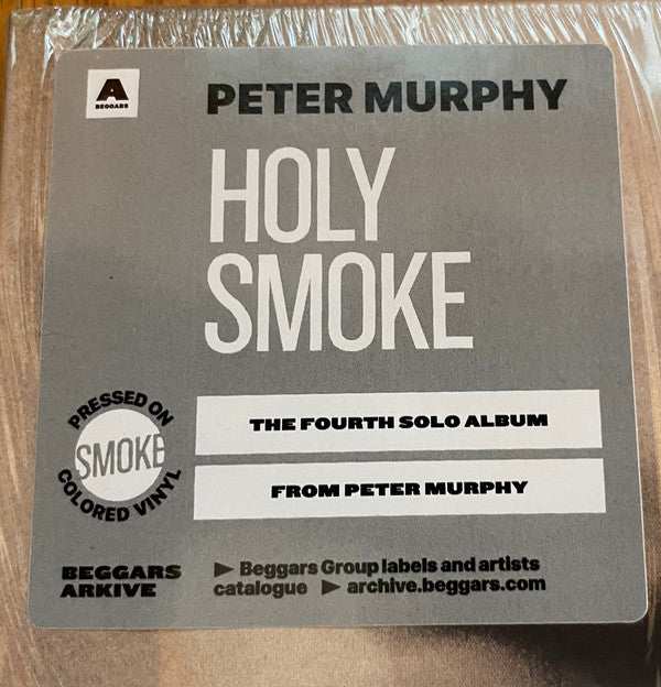 Peter Murphy : Holy Smoke (LP, Album, RE, Smo)