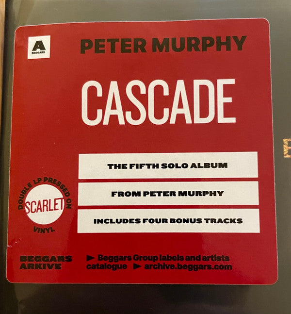 Peter Murphy : Cascade  (2xLP, Album, RE, Sca)