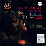 Ray Charles : Genius + Soul = Jazz (LP, Album, RE, RP, 180)