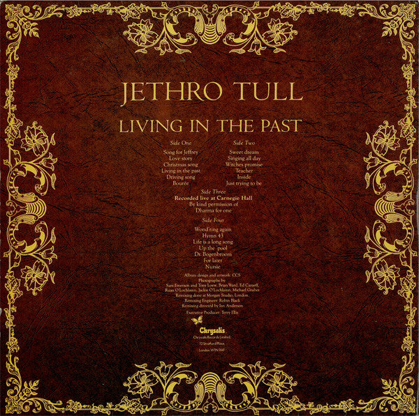 Jethro Tull : Living In The Past (2xLP, Album, Comp, RE)