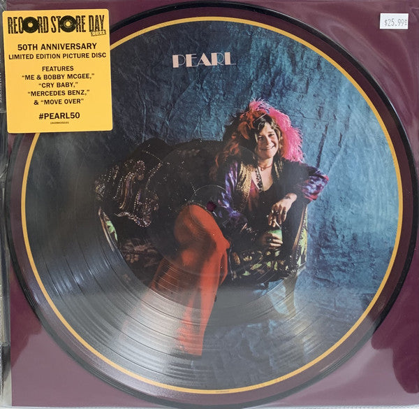 Janis Joplin : Pearl (LP, Album, Ltd, Pic, RE)