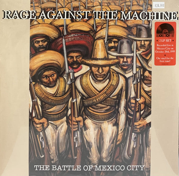 Rage Against The Machine : The Battle Of Mexico City (Album, RE + LP, Gre + LP, Red)