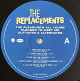 The Replacements : The Pleasure's All Yours: Pleased To Meet Me Outtakes & Alternates (LP, Comp, Ltd, RE)