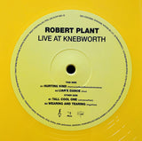 Robert Plant : Live At Knebworth (12", EP, Yel)