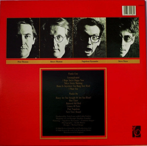 Elvis Costello And The Attractions* : Blood & Chocolate (LP, Album, CBS)