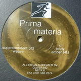 Oliver Ho : Prima Materia (2x12", EP, RM, RP)