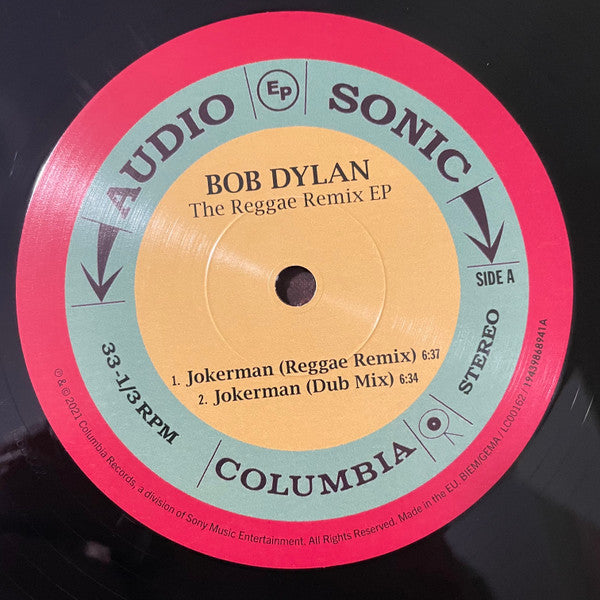 Bob Dylan : Jokerman / I And I (The Reggae Remix EP) (12", EP, Ltd)