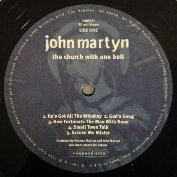 John Martyn : The Church With One Bell (LP, Album, Ltd, RE)