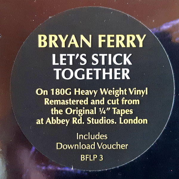 Bryan Ferry : Let's Stick Together (LP, Album, RE, RM, 180)