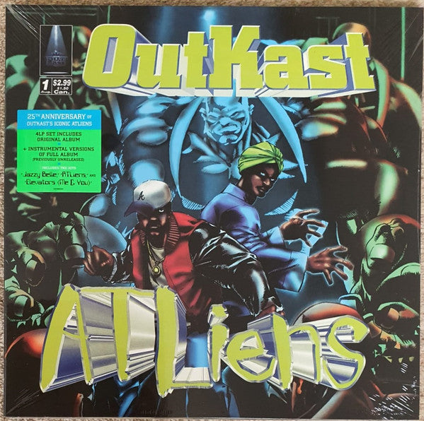 OutKast : ATLiens (25th Anniversary) (4xLP, Album, Dlx, RE, Cel)