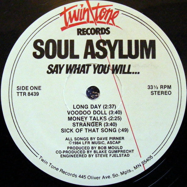 Soul Asylum (2) : Say What You Will... (LP, Album)