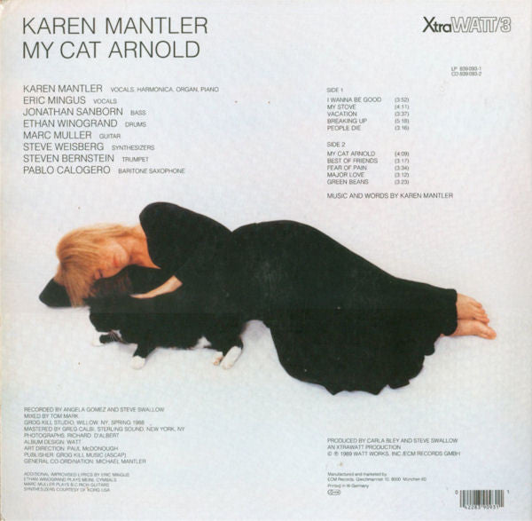 Karen Mantler : My Cat Arnold (LP, Album)