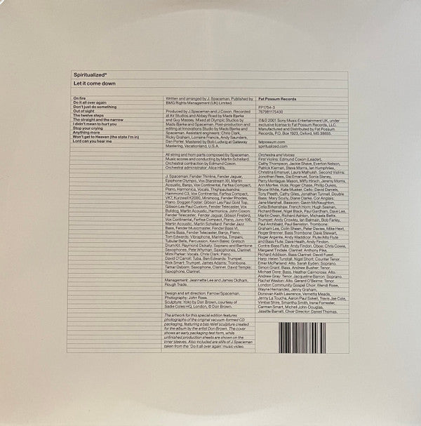 Spiritualized : Let It Come Down (2xLP, Album, RE, S/Edition, Ivo)
