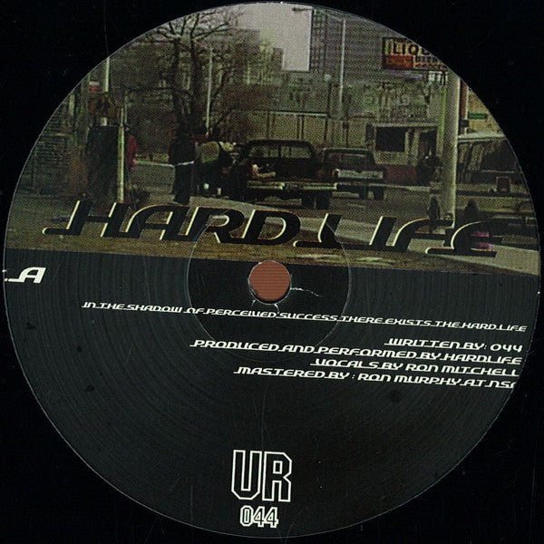 Underground Resistance : Hardlife (12", RE, RM)