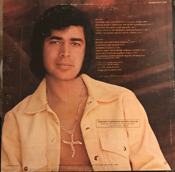 Engelbert Humperdinck : Another Time, Another Place (LP, Album)