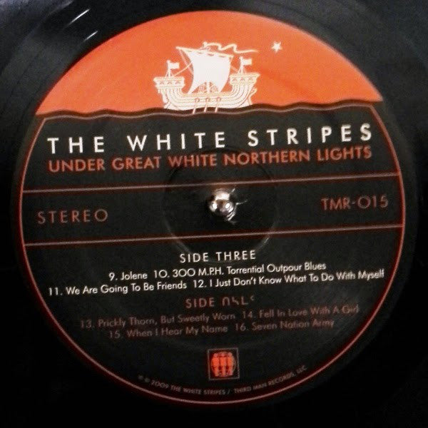 The White Stripes : Under Great White Northern Lights (2xLP, Album)