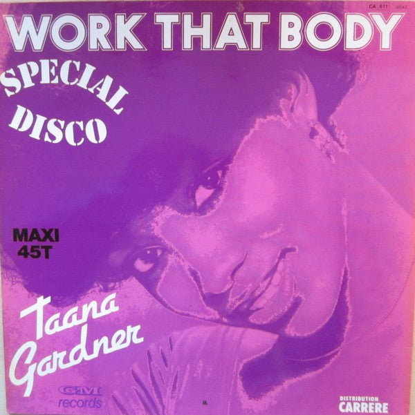 Taana Gardner : Work That Body (12", Maxi)