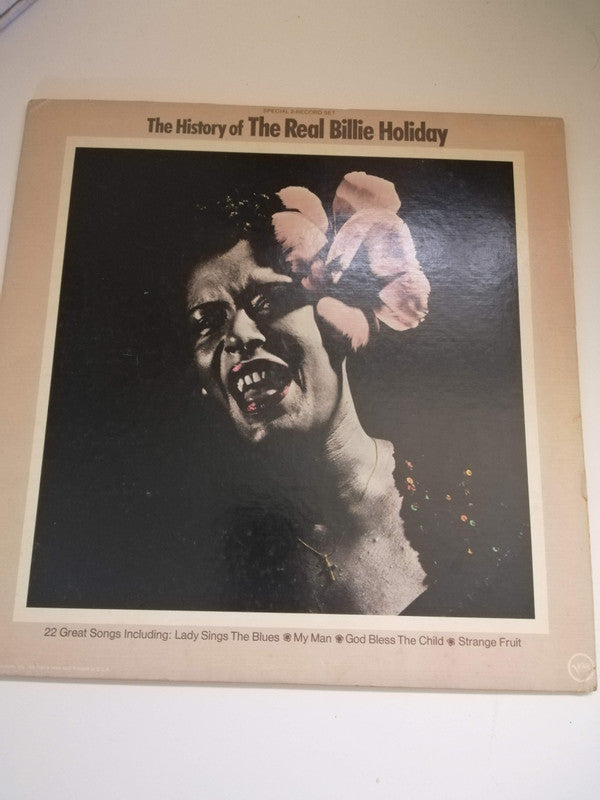 Billie Holiday : History Of The Real Billie Holiday (2xLP, Comp)