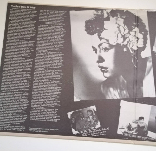 Billie Holiday : History Of The Real Billie Holiday (2xLP, Comp)