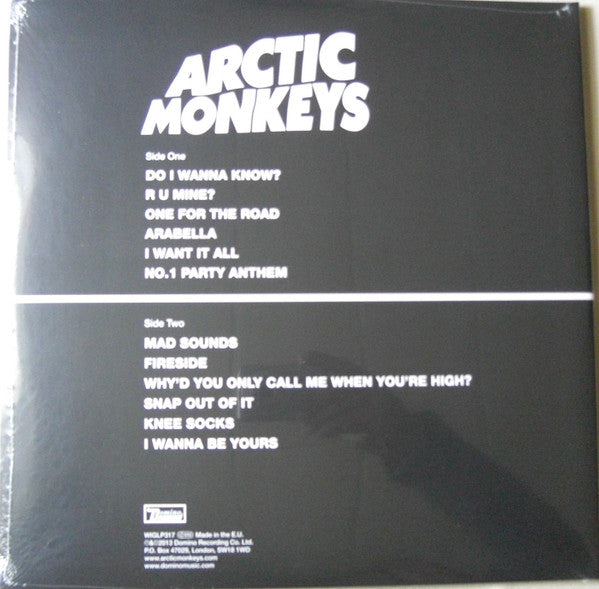 Arctic Monkeys : AM (LP, Album, RE, Gat)