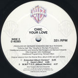 Chic : Your Love (12")