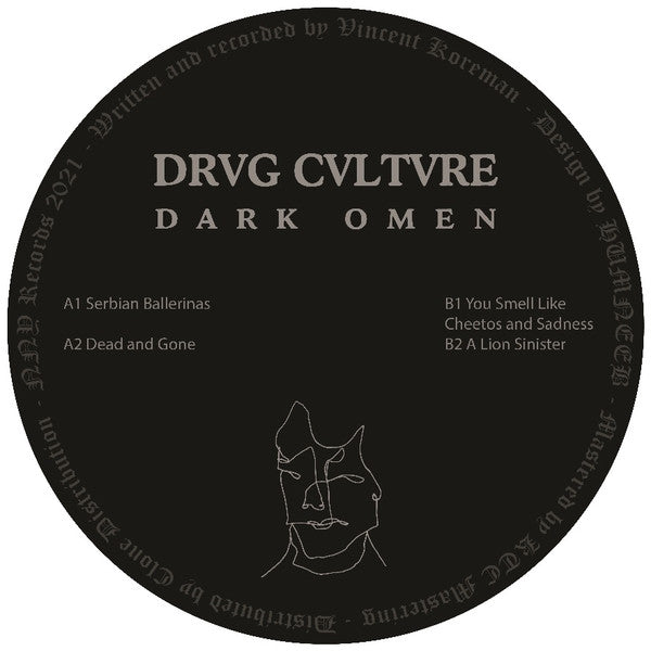 Drvg Cvltvre : Dark Omen (12", EP)