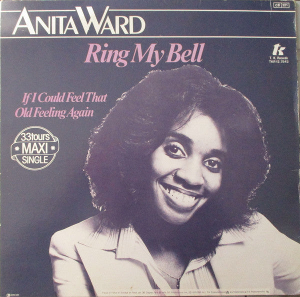 Anita Ward : Ring My Bell / If I Could Feel That Old Feeling Again (12", Maxi)