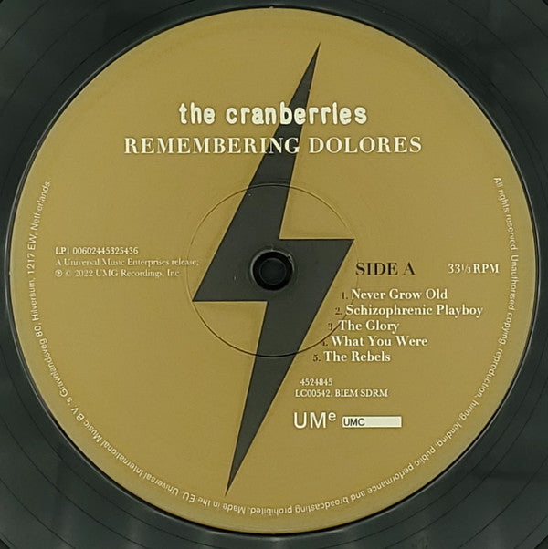 The Cranberries : Remembering Dolores (2xLP, Comp, Ltd)