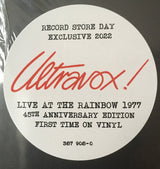 Ultravox : Live At The Rainbow 1977 (LP, Album, Mono)