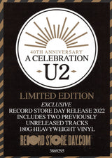 U2 : A Celebration (12", Single, Ltd, RE, 180)