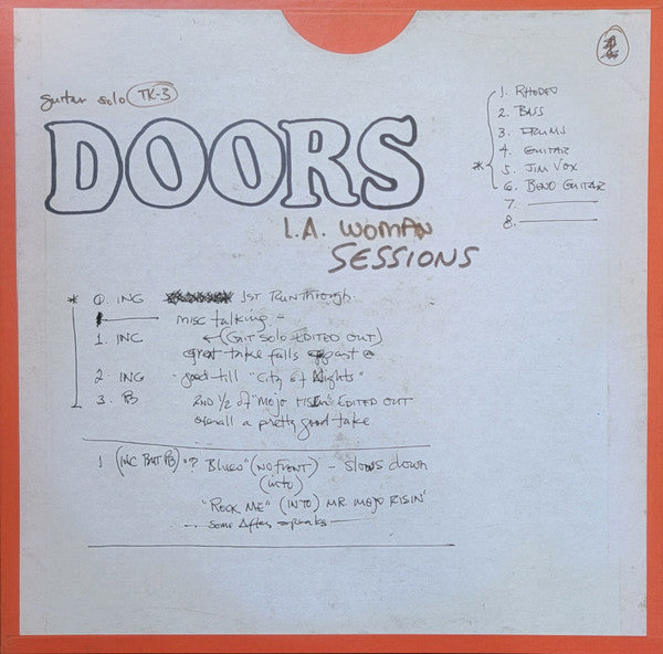 The Doors : L.A. Woman Sessions (4xLP, Comp + Box, Ltd, Num, RM)