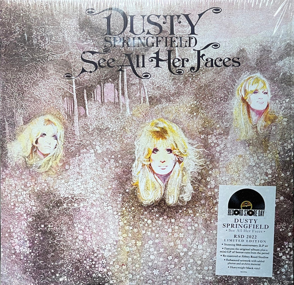 Dusty Springfield : See All Her Faces (LP, Album, RE + LP, MiniAlbum, Comp + Ltd, RM)