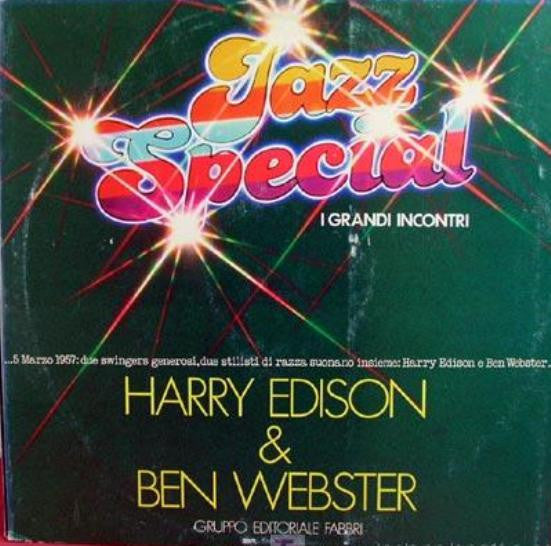 Harry Edison & Ben Webster : Harry Edison & Ben Webster (LP, Album, RE)
