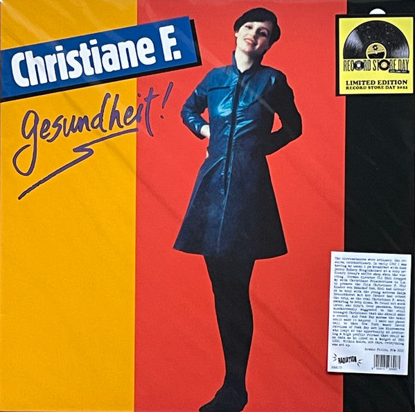 Christiane F. : Gesundheit! (12", RSD, Ltd, RE, Red)