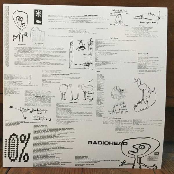 Radiohead : The Bends (LP, Album, RE, RP)