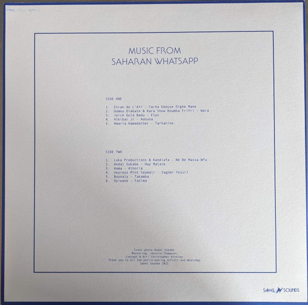 Various : Music From Saharan WhatsApp (LP, Comp)