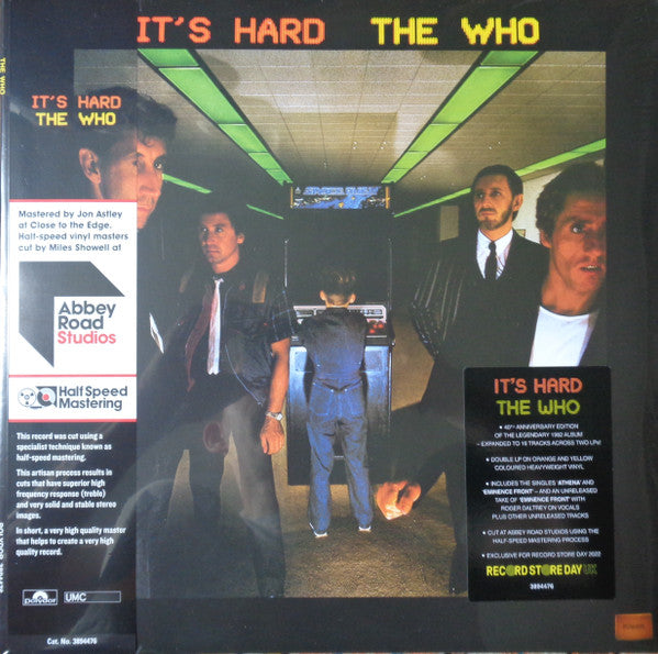 The Who : It's Hard (LP, Ora + LP, Yel + Album, Ltd, RE, RM, 40t)