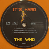 The Who : It's Hard (LP, Ora + LP, Yel + Album, Ltd, RE, RM, 40t)