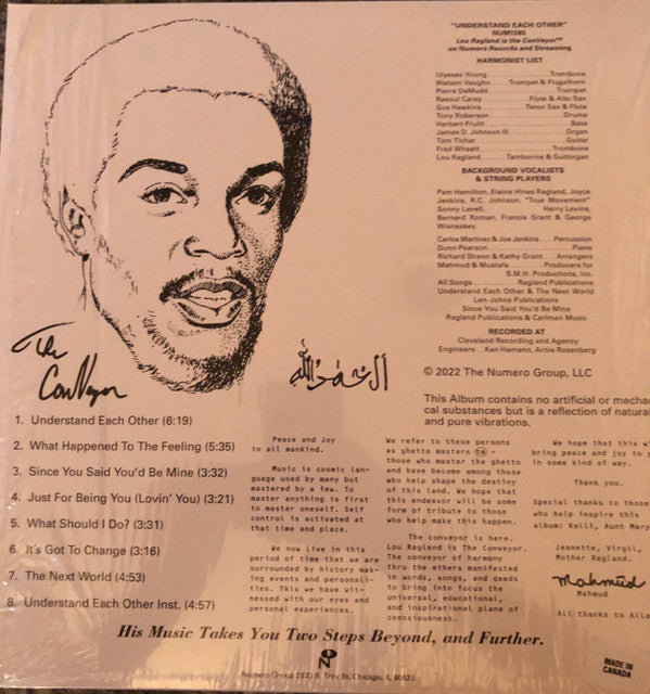 Lou Ragland : Is The Conveyor (LP, Album, RE, Foa)