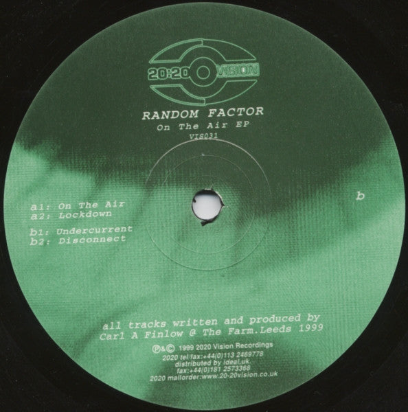 Random Factor : On The Air EP (12", EP)