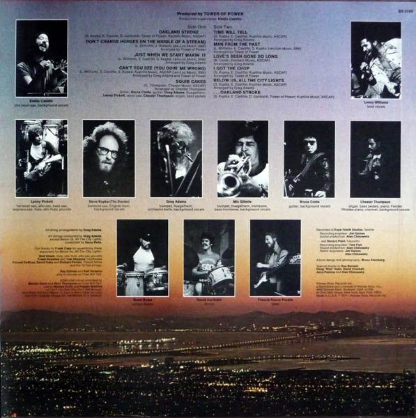 Tower Of Power : Back To Oakland (LP, Album, RE)