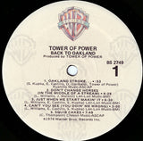 Tower Of Power : Back To Oakland (LP, Album, RE)