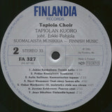 Tapiola Choir*, Erkki Pohjola : Finnish Music = Suomalaista Musiikkia (LP, Album)