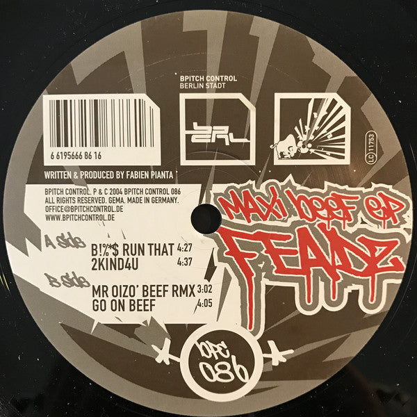 Feadz : Maxi Beef EP (12", EP)