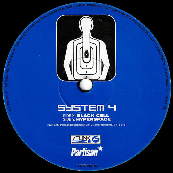 System 4 (4) : Black Cell / Hyperspace (12")