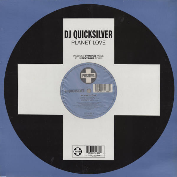 DJ Quicksilver : Planet Love (12", Single)