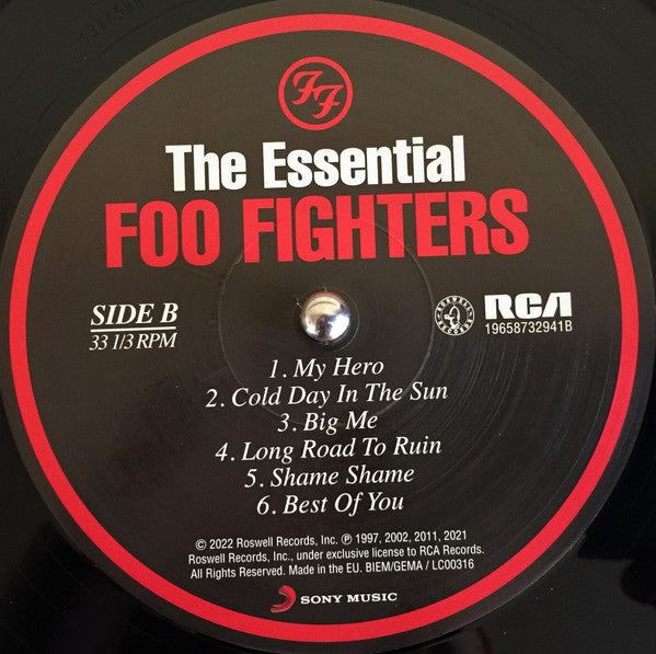 Foo Fighters : The Essential (2xLP, Comp)