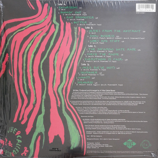 A Tribe Called Quest : The Low End Theory (2xLP, Album, RE, RM, MRP)