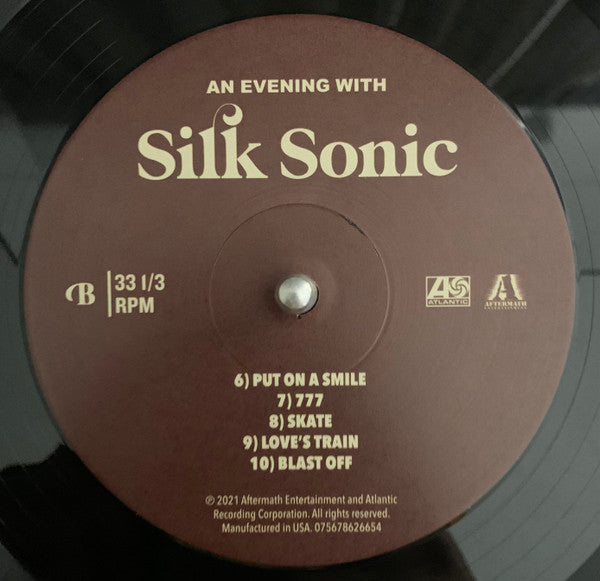 Silk Sonic : An Evening With Silk Sonic (LP, Album, RE)